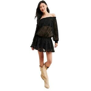 Free People / Carina Meadow Lace Mini Dress